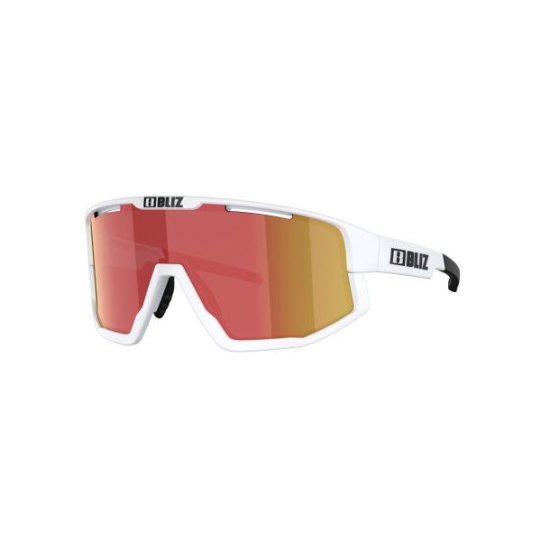 BLIZ Fusion saulesbrilles | White - Smoke Red BLIZ Fusion saulesbrilles | White - Smoke Red