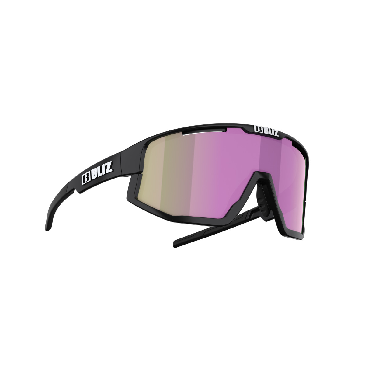 BLIZ Fusion Small saulesbrilles | Black - Brown Rose