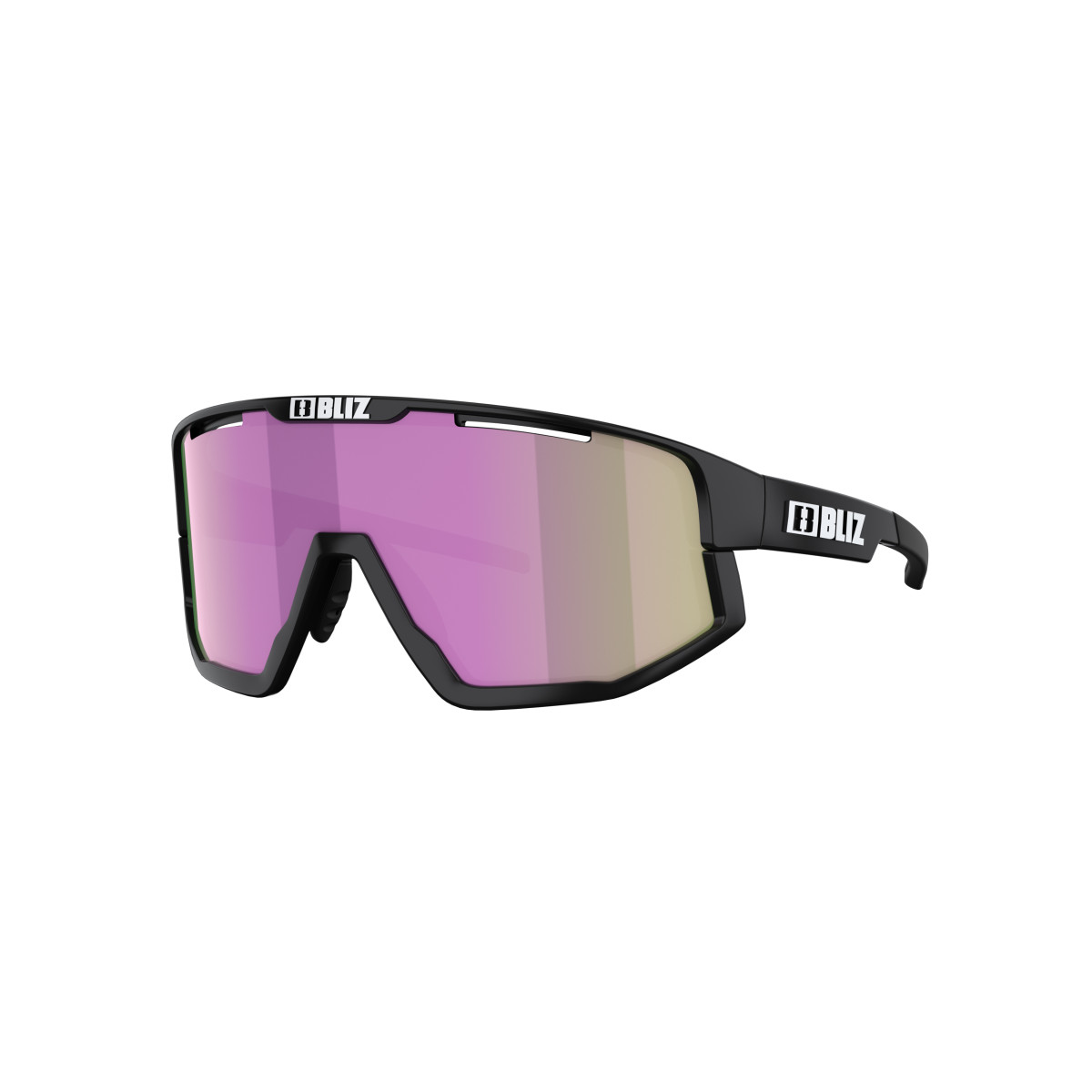 BLIZ Fusion Small saulesbrilles | Black - Brown Rose