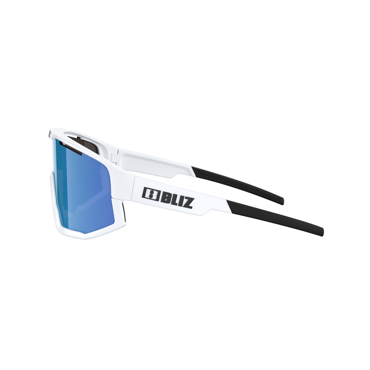 BLIZ Fusion Small saulesbrilles | White - Brown Blue
