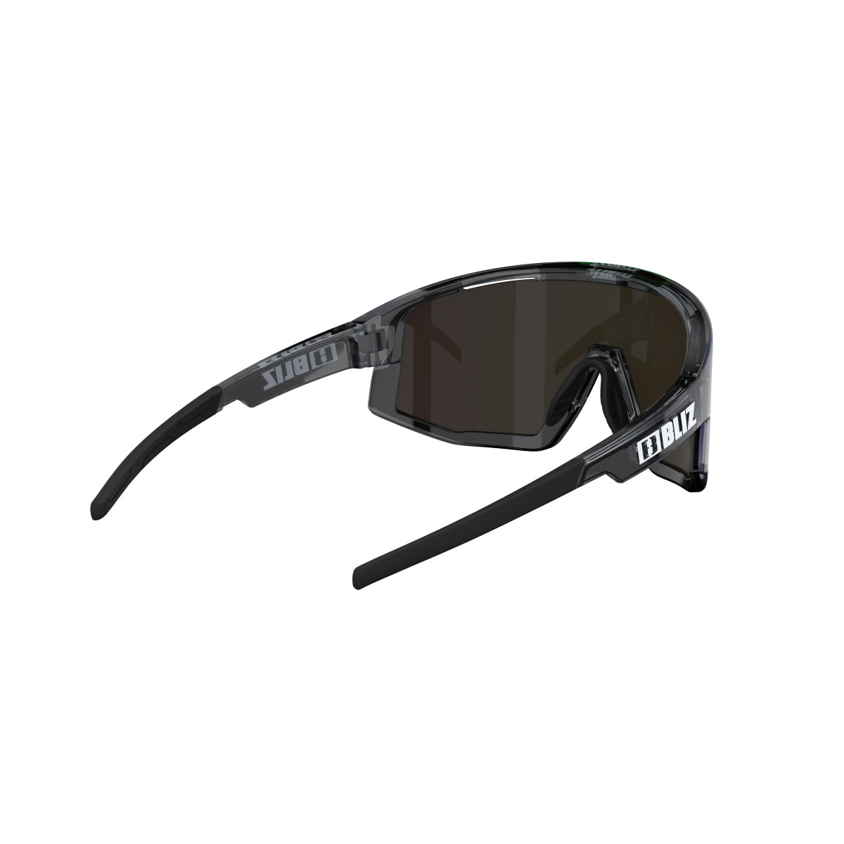 BLIZ Fusion saulesbrilles | Crystal Black - Brown Green