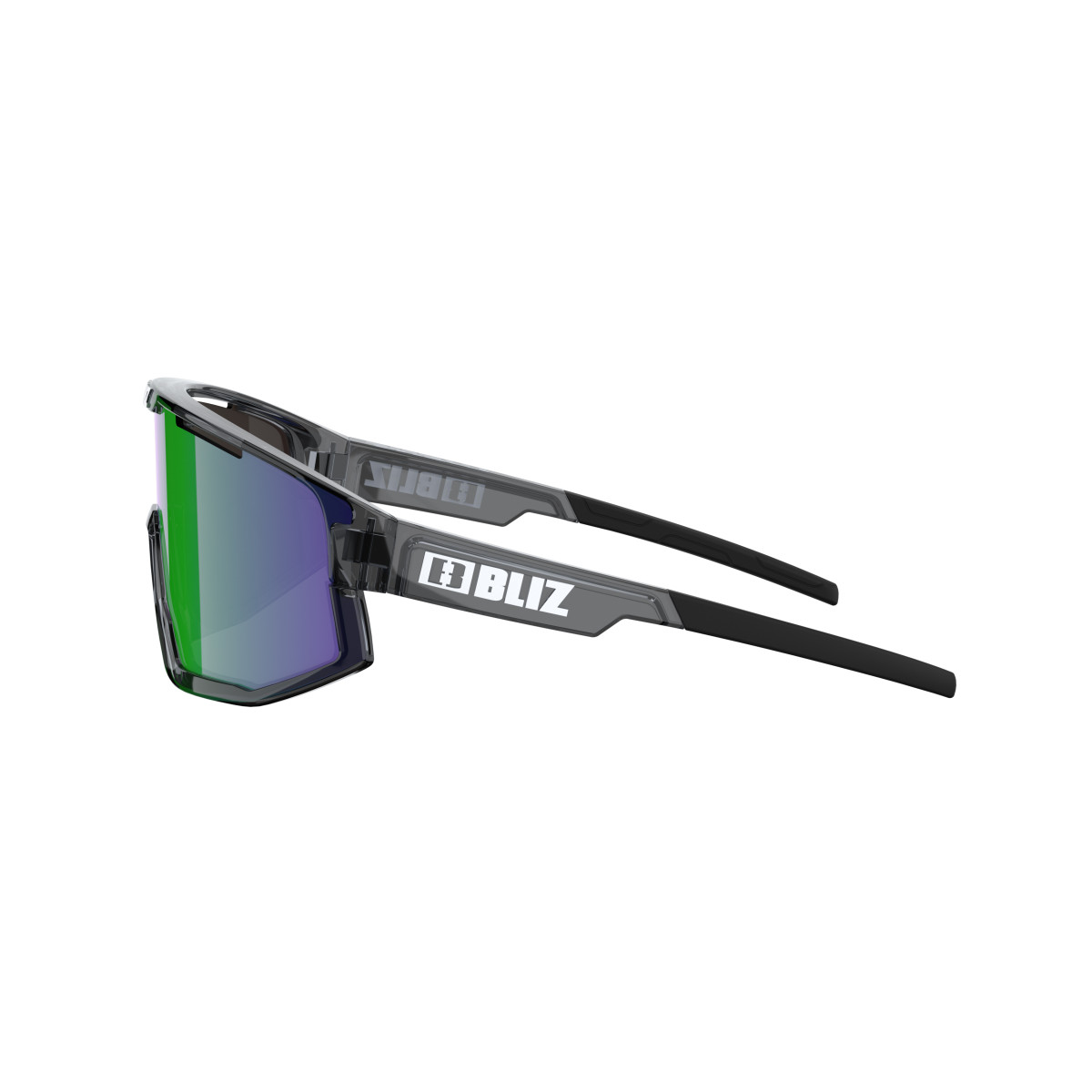 BLIZ Fusion saulesbrilles | Crystal Black - Brown Green
