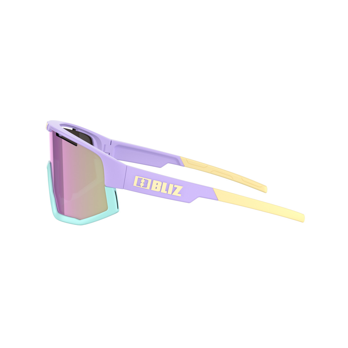 BLIZ Fusion Small saulesbrilles | Pastel Purple - Brown Rose