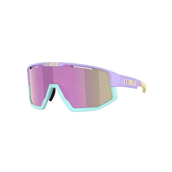 BLIZ Fusion Small saulesbrilles | Pastel Purple - Brown Rose