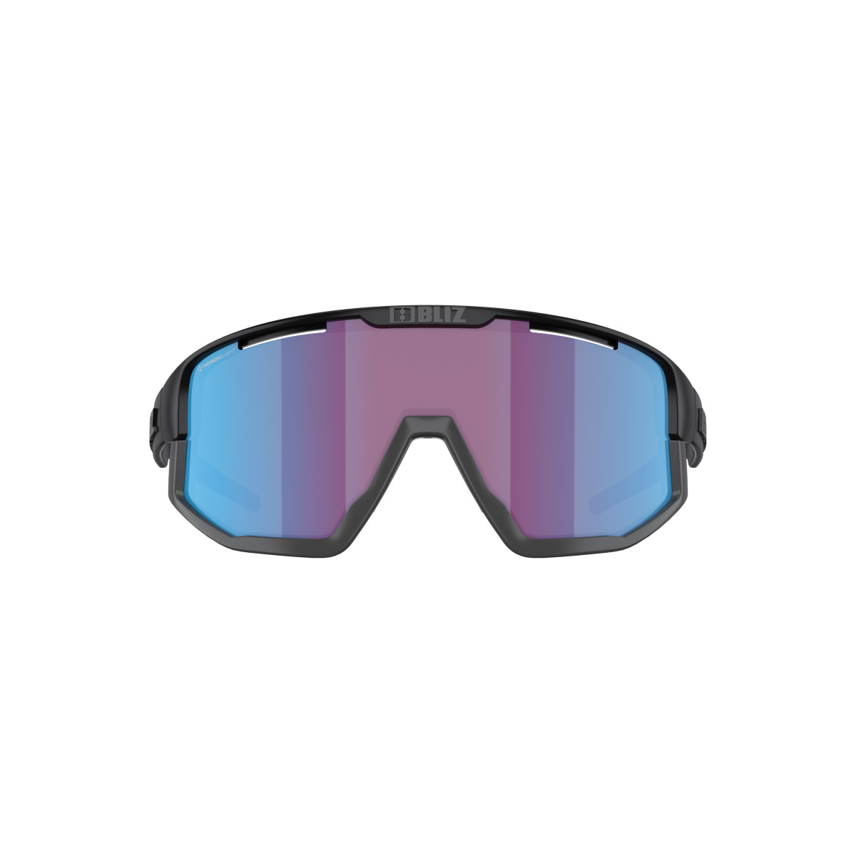 BLIZ Fusion Small saulesbrilles | Nano Optics - Nordic Light | Matte Black - Rose Violet Blue
