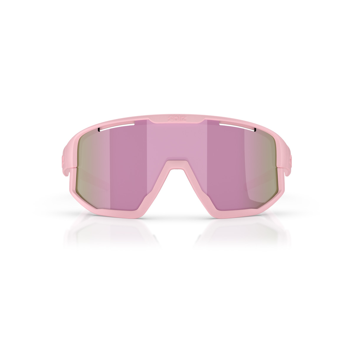 BLIZ Fusion saulesbrilles | Matt Powder Pink - Brown Rose Multicolour