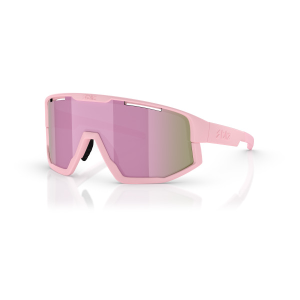 BLIZ Fusion saulesbrilles | Matt Powder Pink - Brown Rose Multicolour