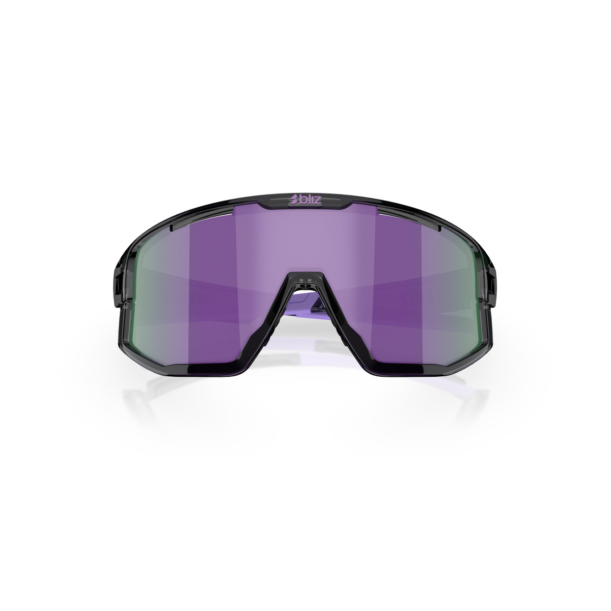BLIZ Fusion Small saulesbrilles | Crystal Black - Purple