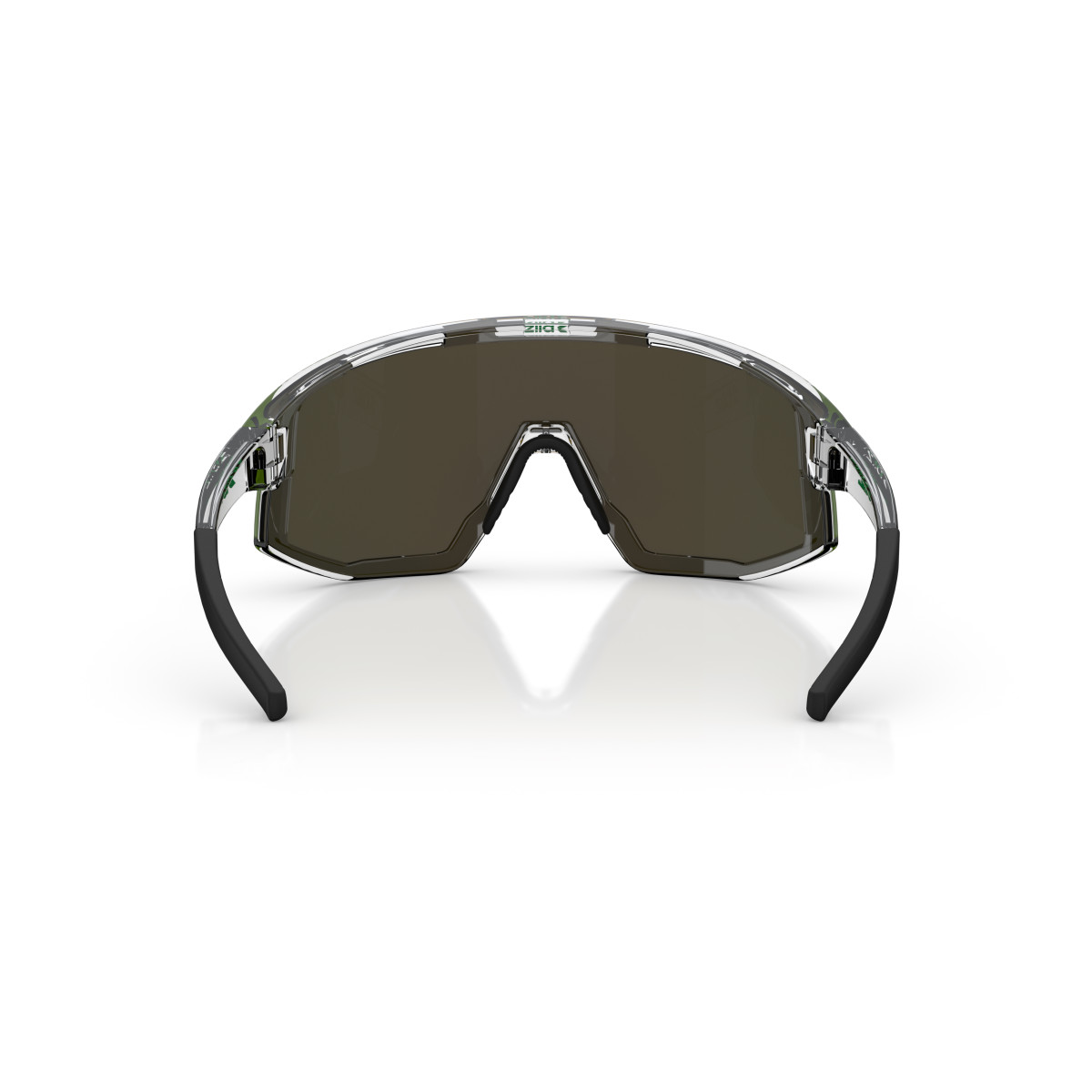 BLIZ Fusion Small saulesbrilles | Transparent White - Green