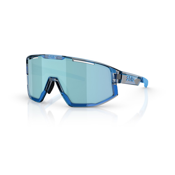 BLIZ Fusion Small saulesbrilles | Transparent Blue - Ice Blue