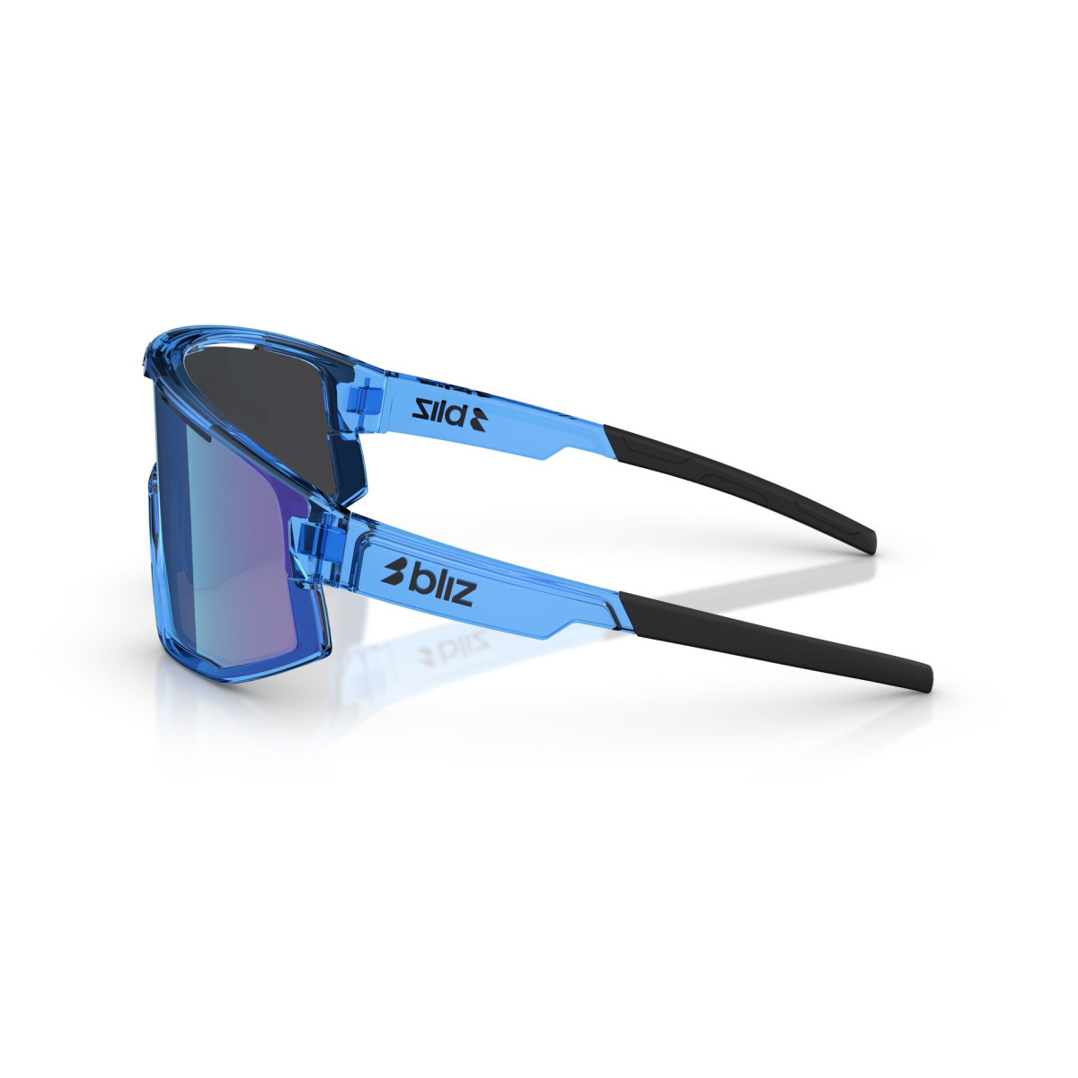 BLIZ Fusion Small saulesbrilles | Transparent Blue - Smoke Blue Multicolour