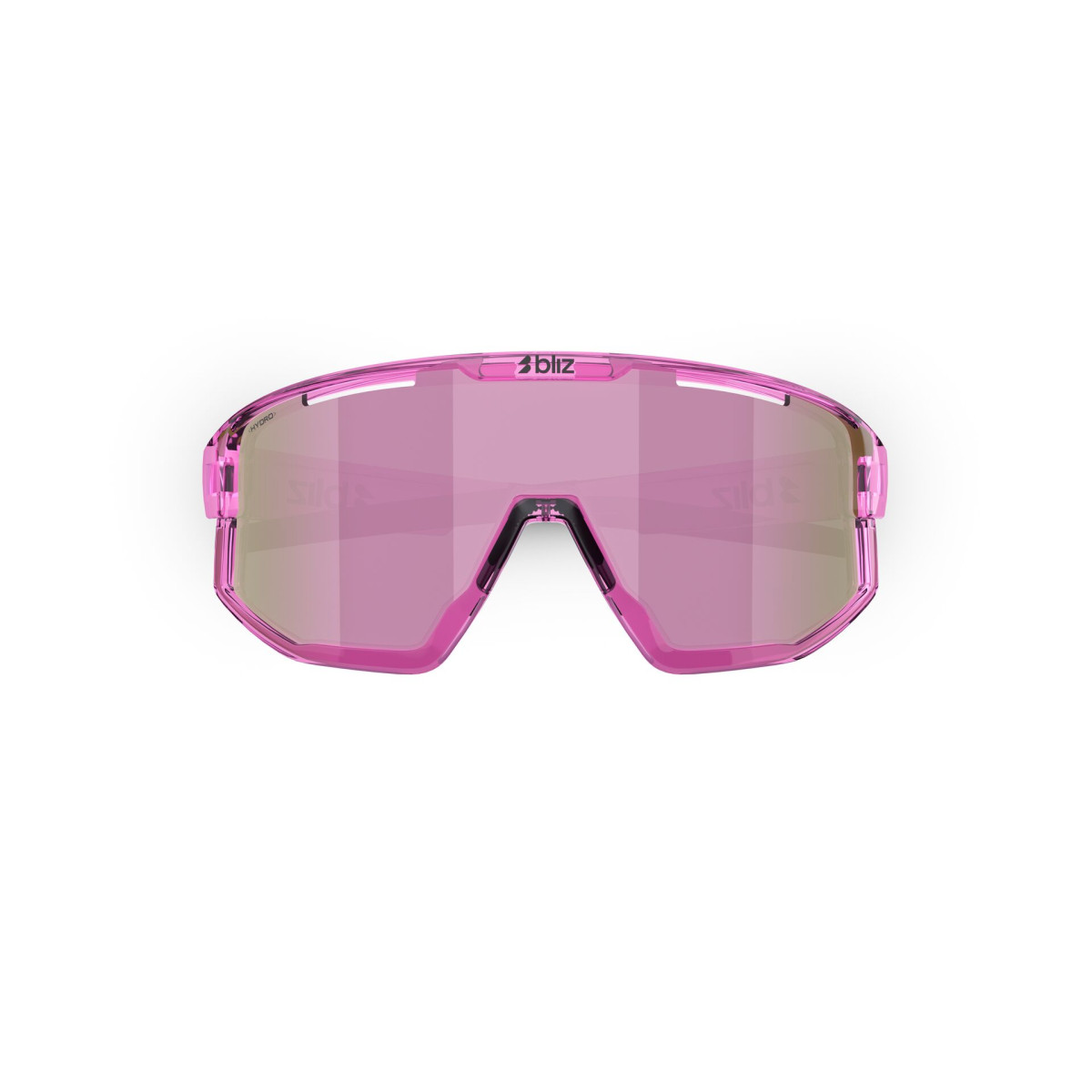 BLIZ Fusion Small saulesbrilles | Transparent Pink - Brown Rose Multicolour