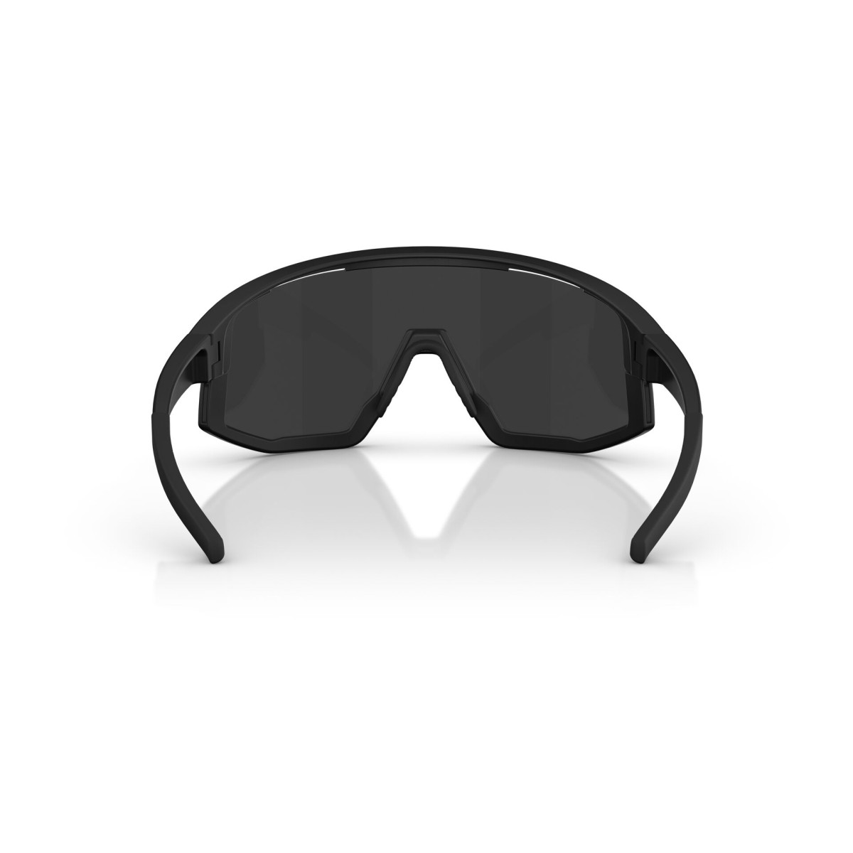 BLIZ Fusion Small saulesbrilles | Matte Black - Smoke Silver Mirror