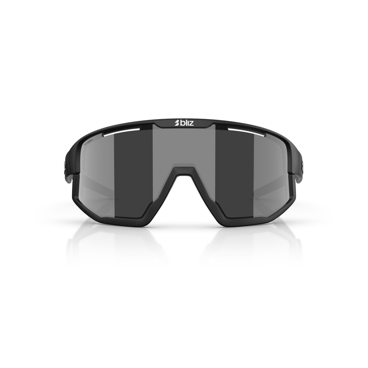 BLIZ Fusion Small saulesbrilles | Matte Black - Smoke Silver Mirror