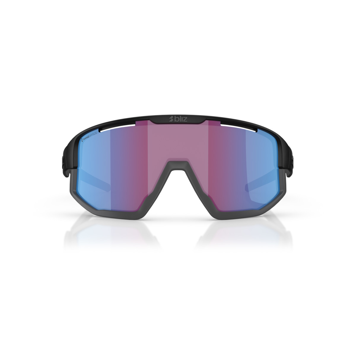BLIZ Fusion saulesbrilles | Nano Optics - Nordic Light | Black - Rose Violet Blue
