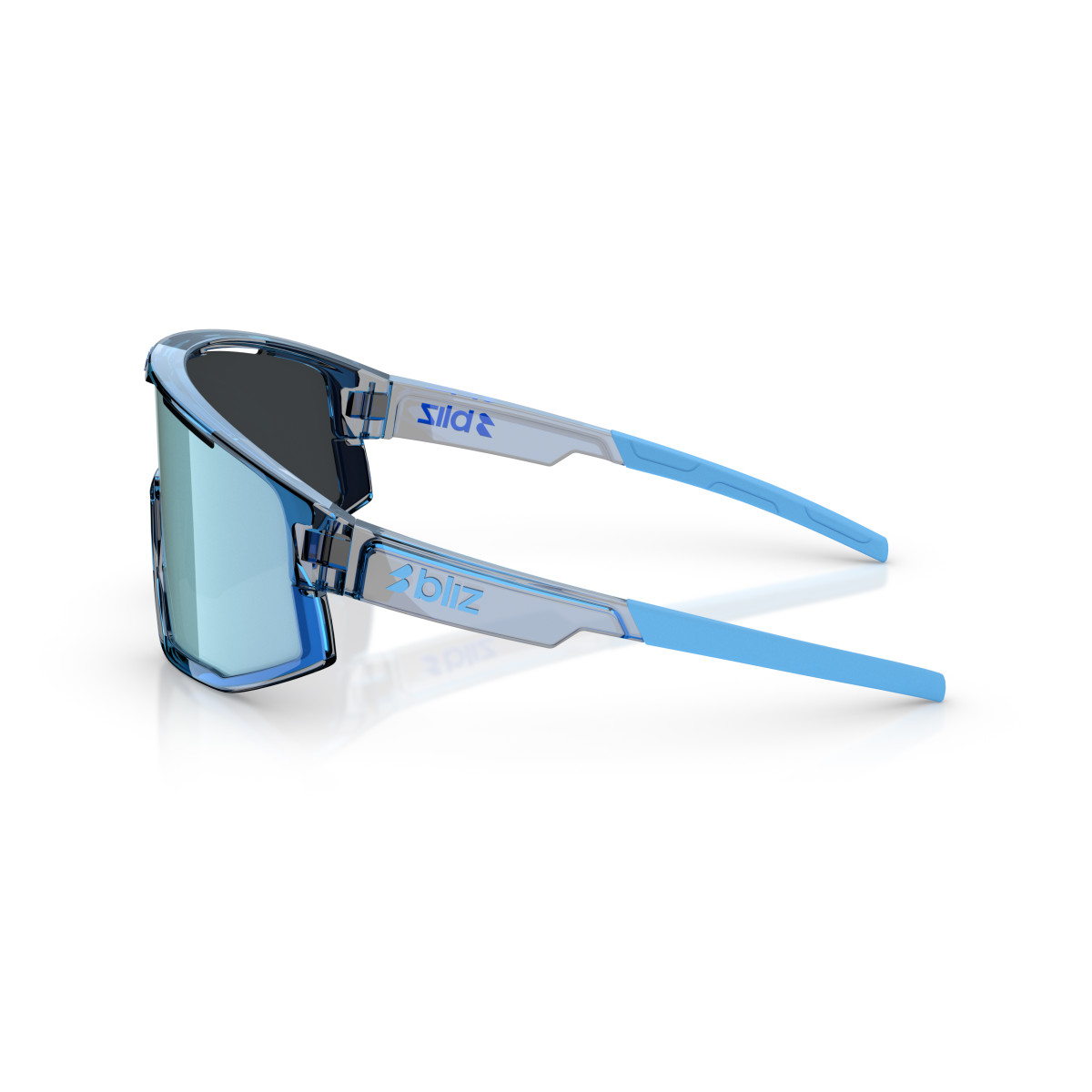 BLIZ Fusion saulesbrilles | Transparent Blue - Blue