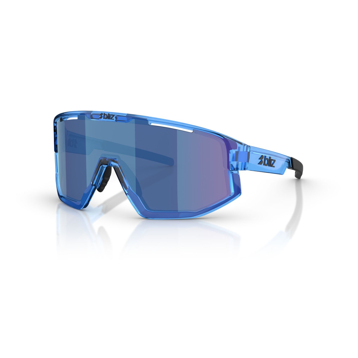 BLIZ Fusion saulesbrilles | Transparent Blue - Smoke Blue Multicolour