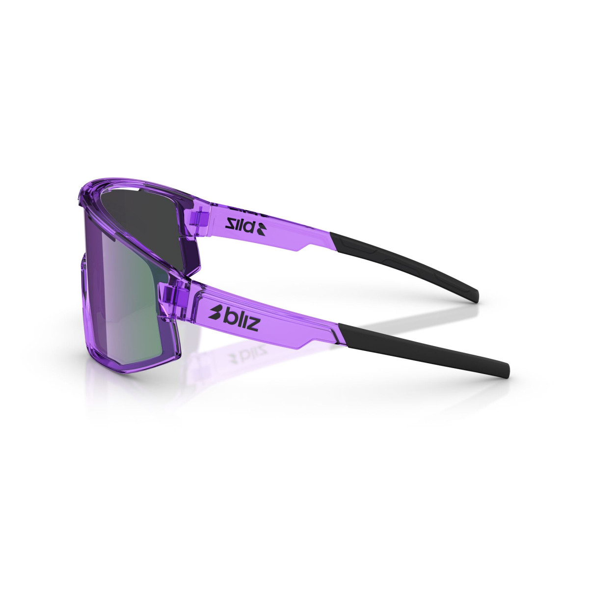 BLIZ Fusion saulesbrilles | Transparent Purple - Smoke Purple