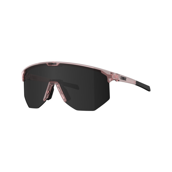 BLIZ Hero Small saulesbrilles | Transparent Rose - Smoke