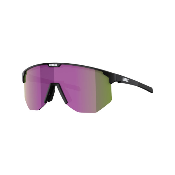 BLIZ Hero Small saulesbrilles | Black - Brown Purple