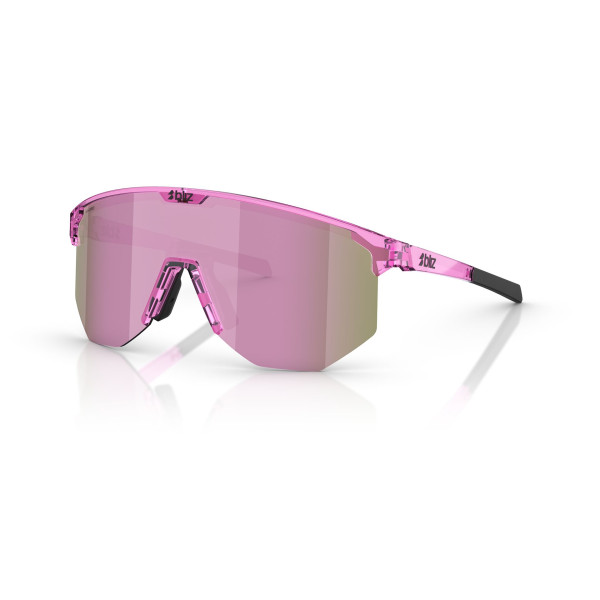 BLIZ Hero Small saulesbrilles | Transparent Pink - Brown Rose Multicolour