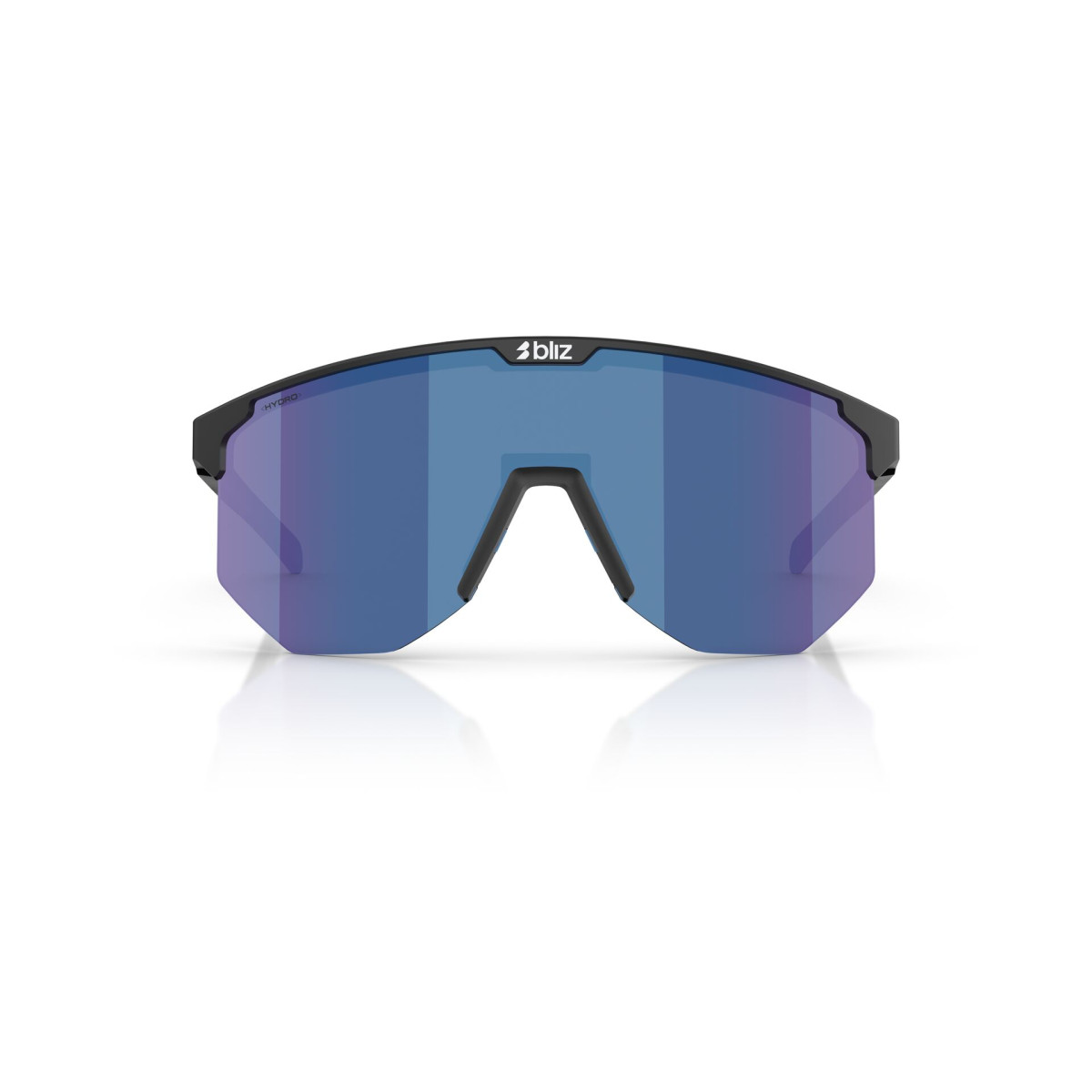 BLIZ Hero Small saulesbrilles | Matte Black - Smoke Blue Multicolour