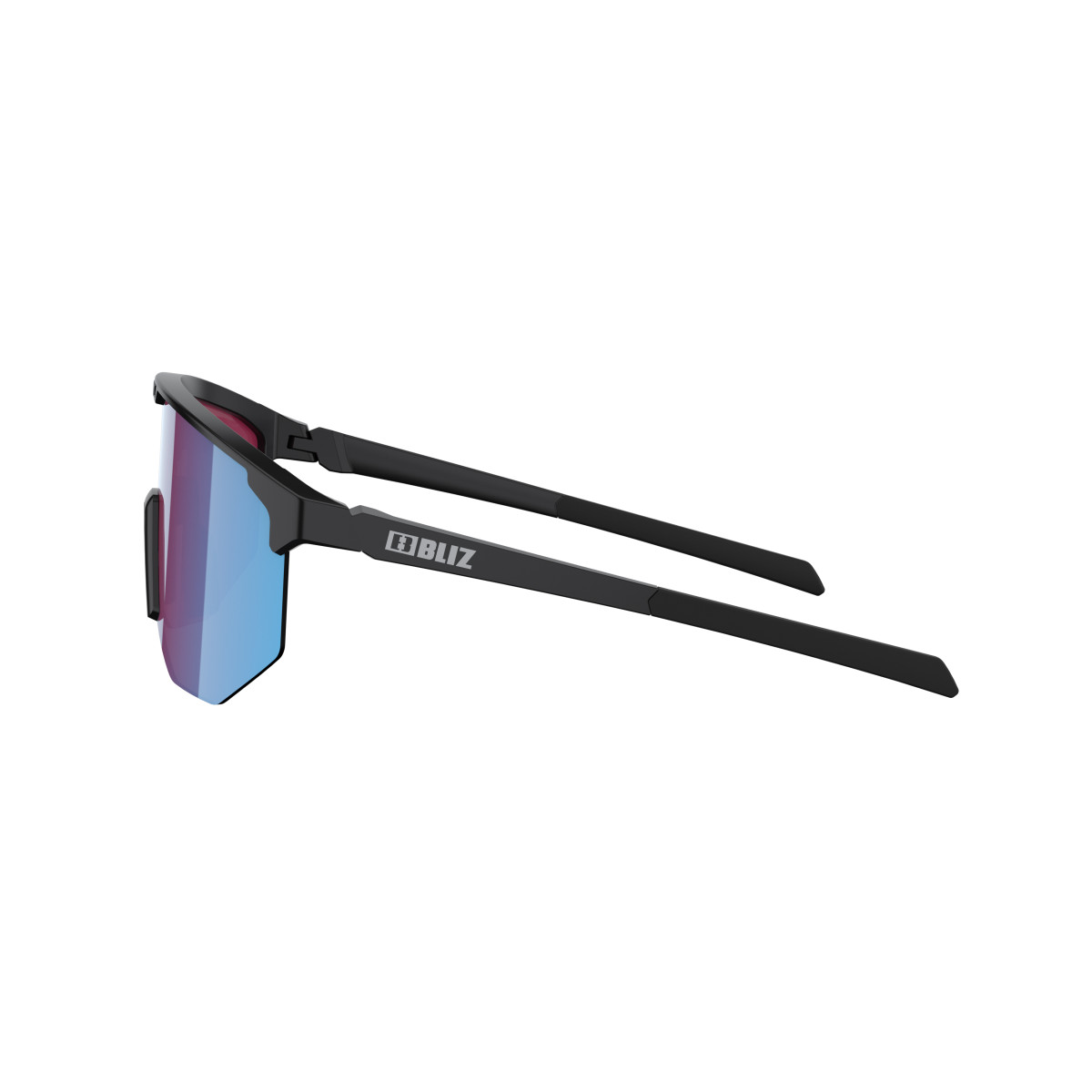 BLIZ Hero saulesbrilles | Nano Optics - Nordic Light | Matt Black - Rose Violet Blue