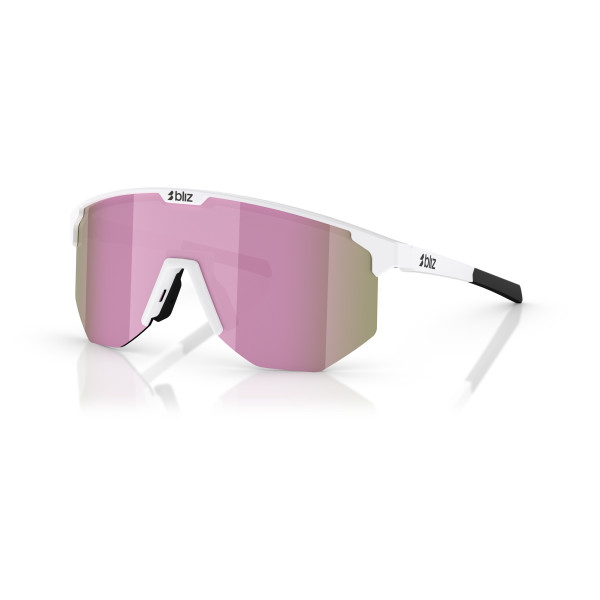 BLIZ Hero saulesbrilles | White - Brown Pink