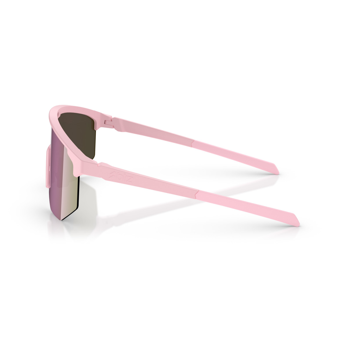 BLIZ Hero Small saulesbrilles | Matt Powder Pink - Brown Rose Multicolour