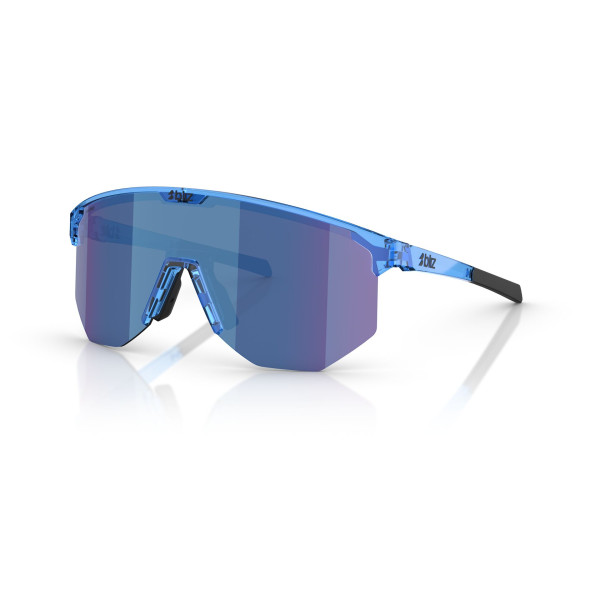 BLIZ Hero saulesbrilles | Transparent Blue - Smoke Blue Multicolour