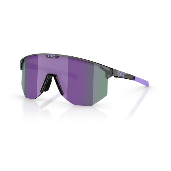 BLIZ Hero Small saulesbrilles | Crystal Black - Purple