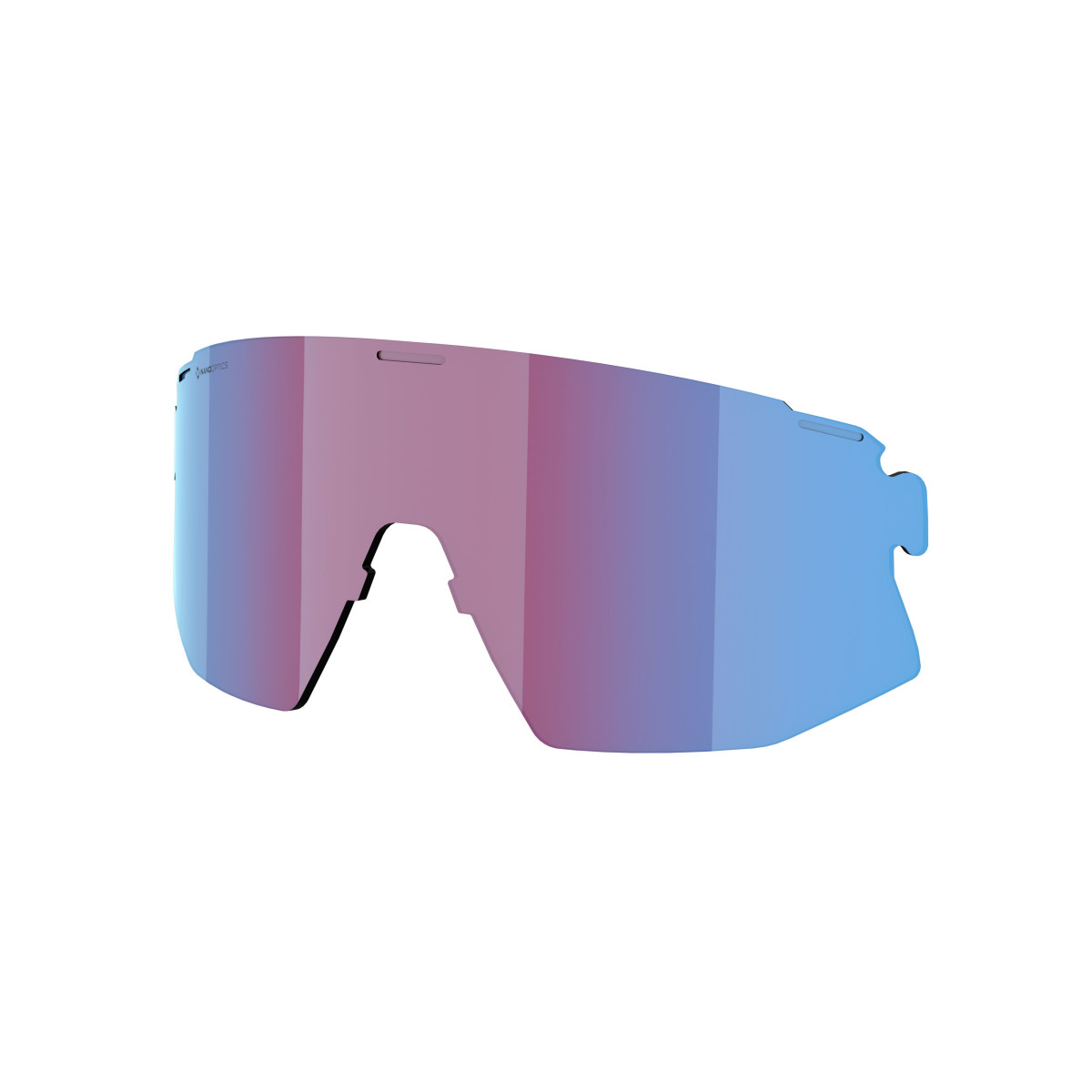 BLIZ Breeze briļļu stikls | Nano Optics - Nordic Light | Pink Blue Mirror
