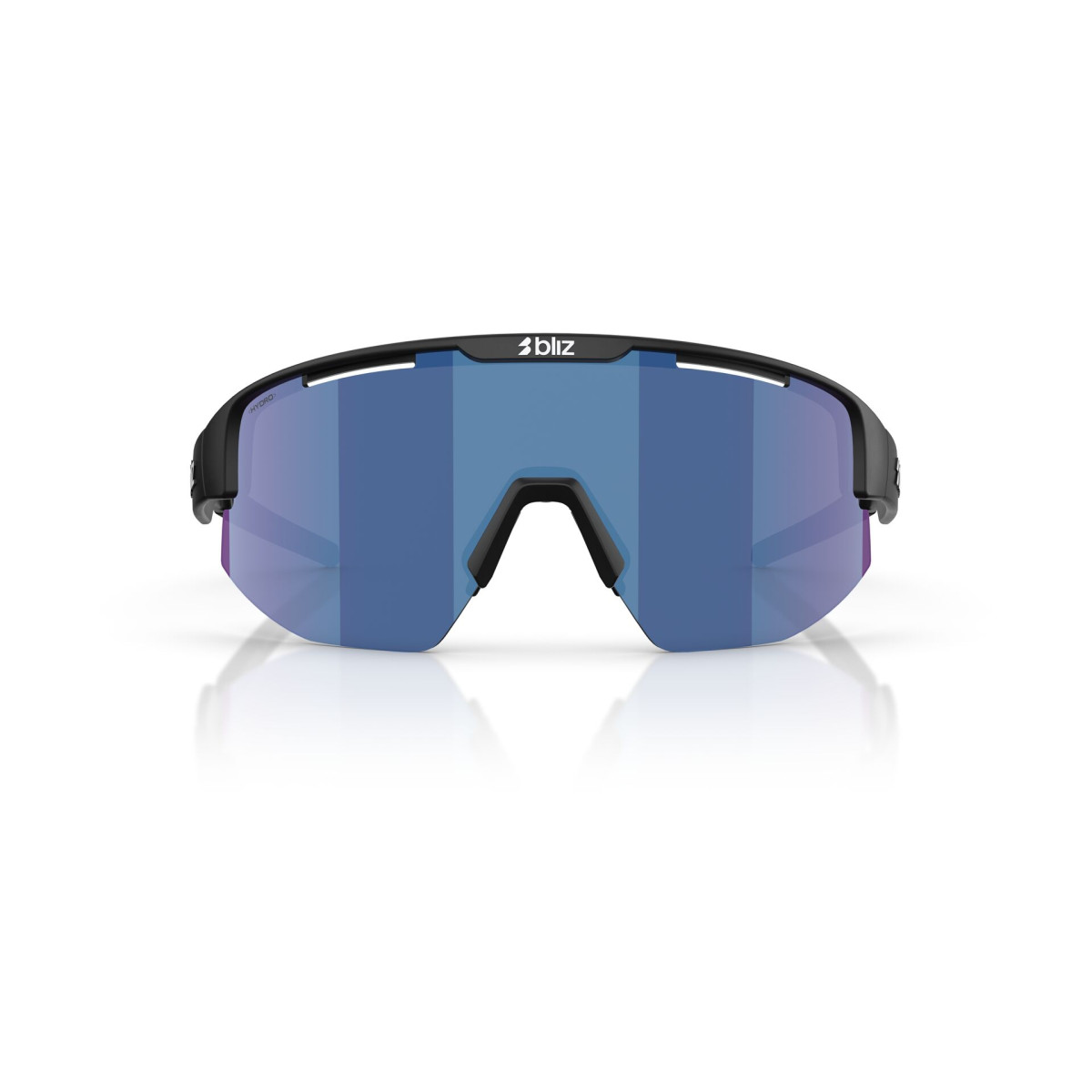 BLIZ Matrix Small saulesbrilles | Matte Black - Smoke Blue Multicolour