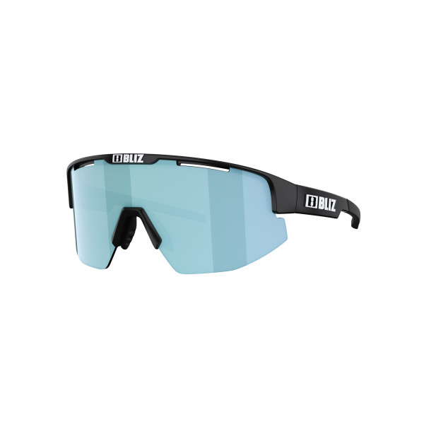 BLIZ Matrix Small saulesbrilles | Black - Smoke Ice Blue