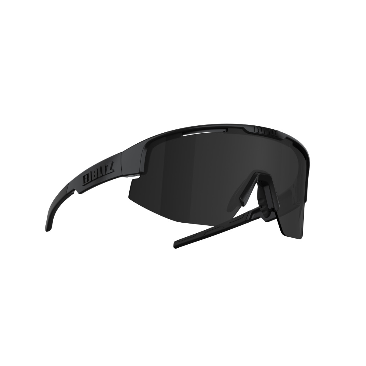 BLIZ Matrix Small saulesbrilles | Matte Black - Smoke