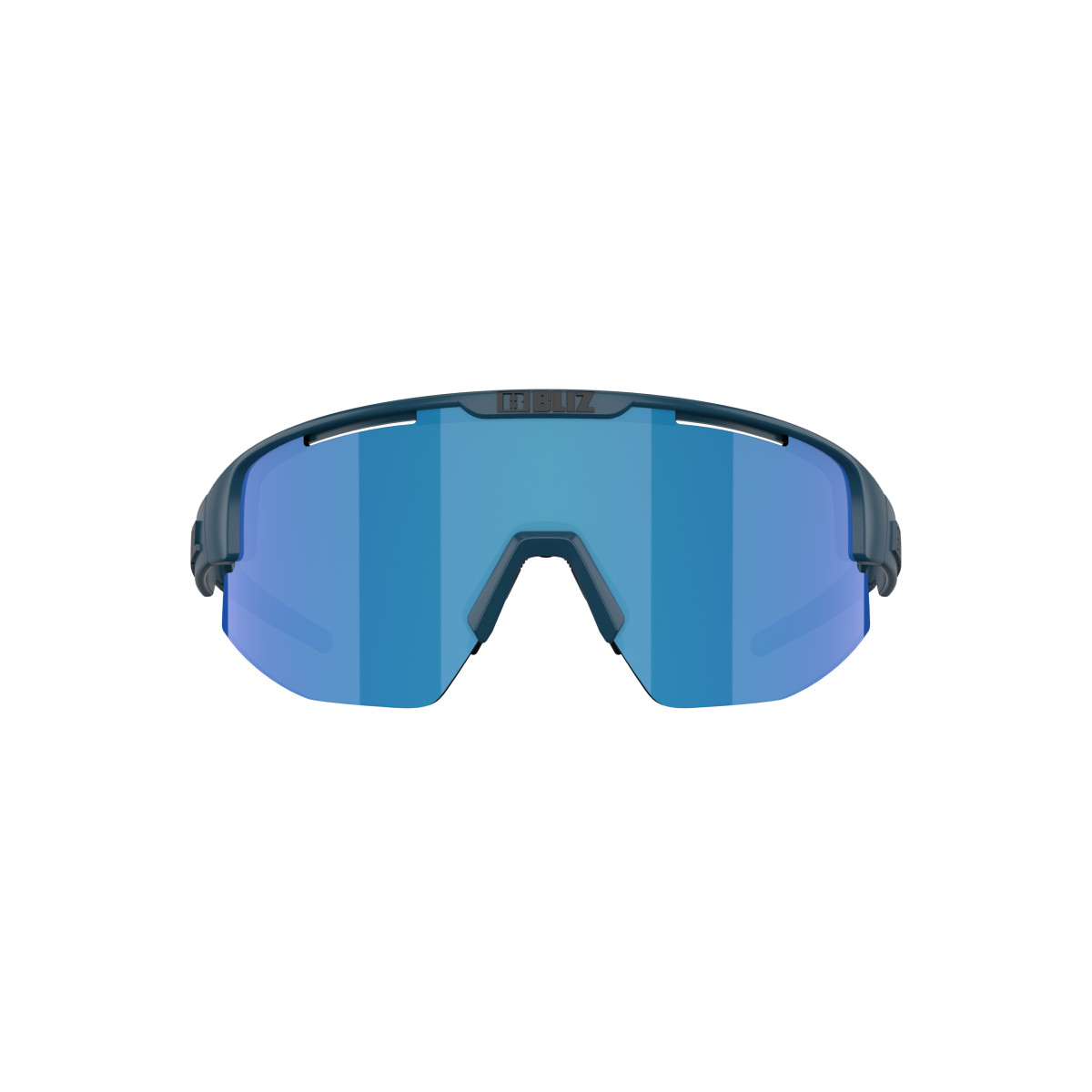 BLIZ Matrix saulesbrilles | Matte Blue - Brown Mirror Blue