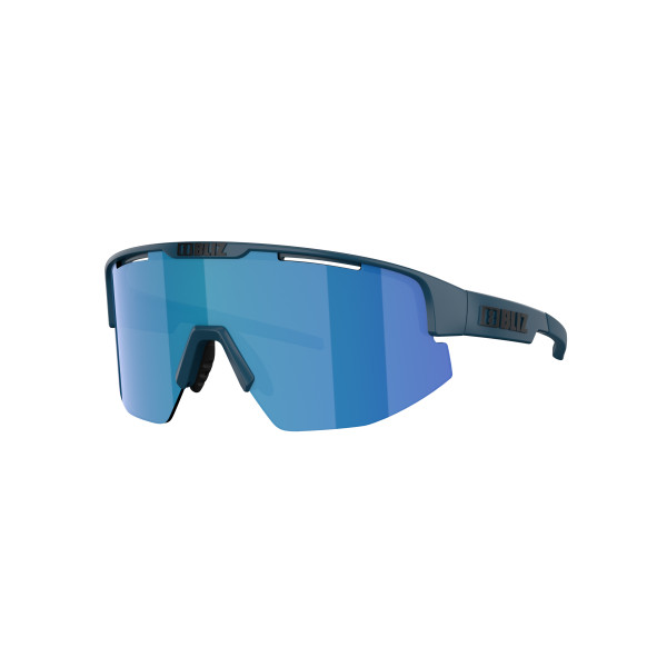 BLIZ Matrix saulesbrilles | Matte Blue - Brown Mirror Blue