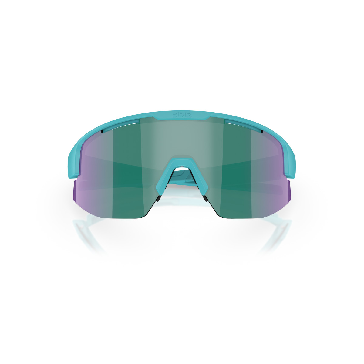 BLIZ Matrix Small saulesbrilles | Matte Turquoise - Blue Green