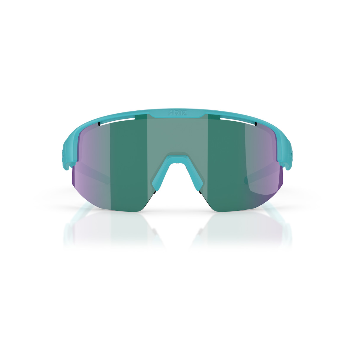 BLIZ Matrix Small saulesbrilles | Matte Turquoise - Blue Green