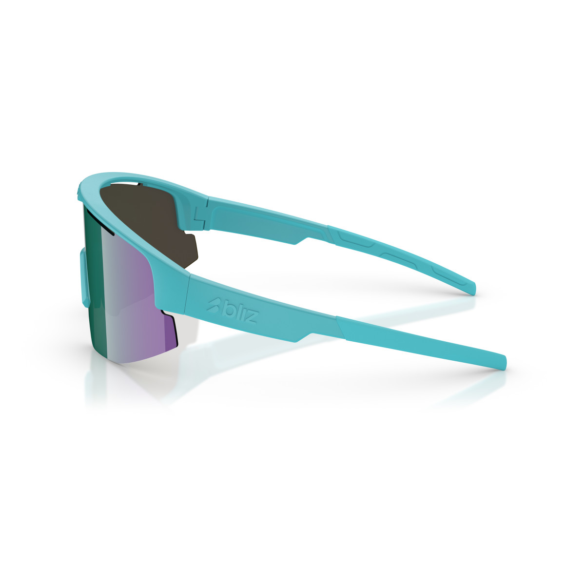 BLIZ Matrix Small saulesbrilles | Matte Turquoise - Blue Green