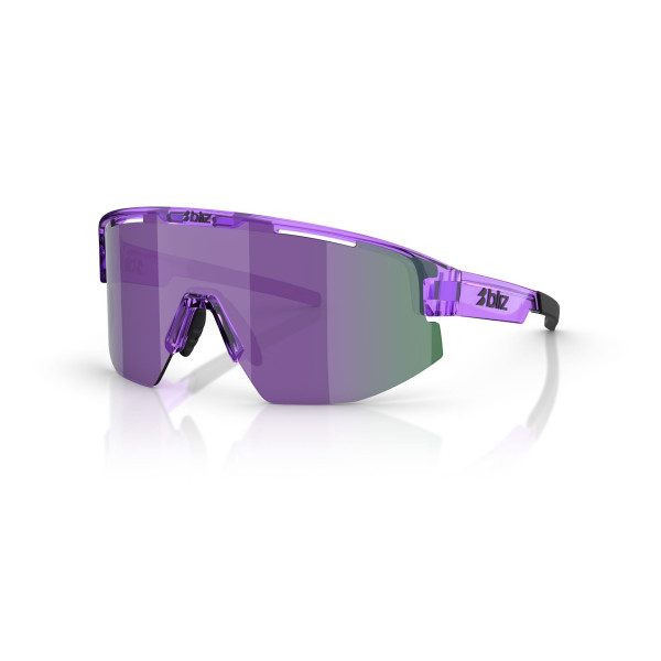 BLIZ Matrix saulesbrilles | Transparent Purple - Smoke Purple