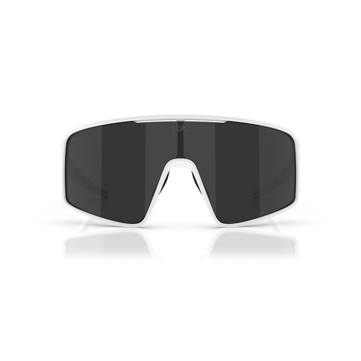 BLIZ P001 Small saulesbrilles | Matte White - Smoke