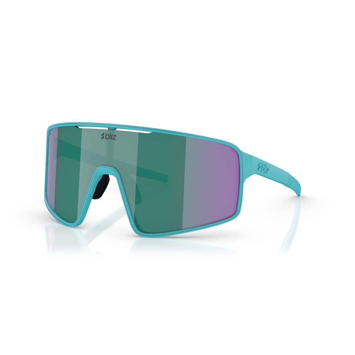 BLIZ P001 saulesbrilles | Matte Turquoise - Blue Green