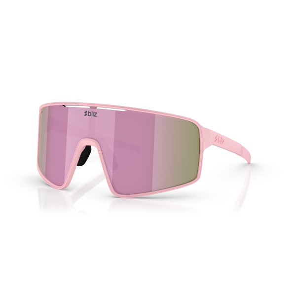 BLIZ P001 saulesbrilles | Matt Powder Pink - Brown Rose Multicolour