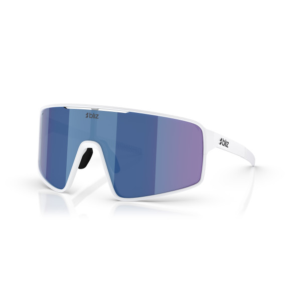 BLIZ P001 saulesbrilles | Matte White - Blue