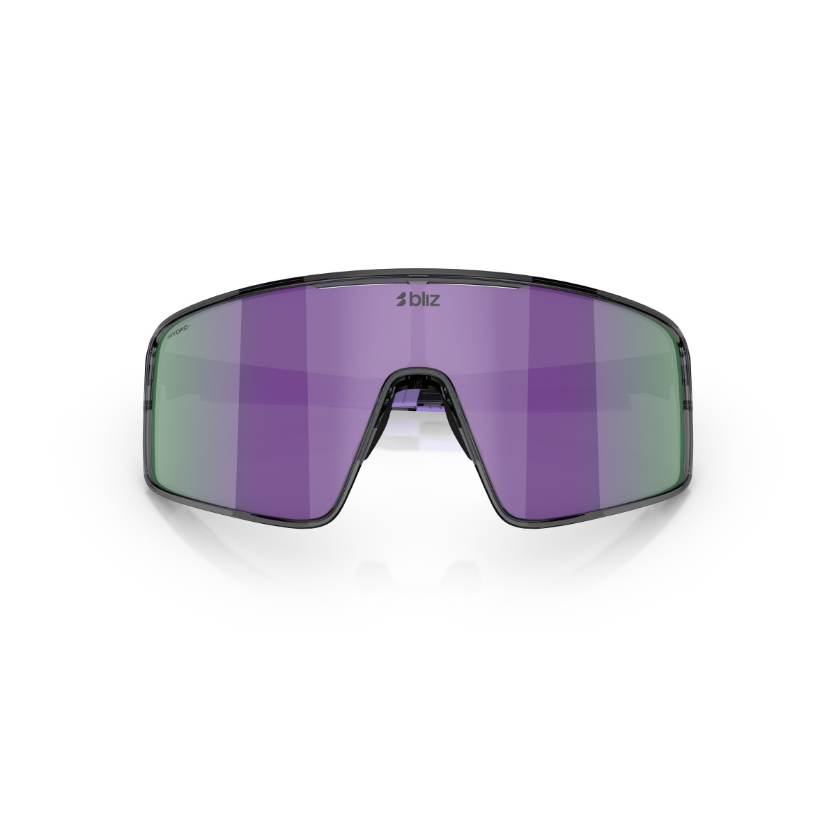 BLIZ P001 Small saulesbrilles | Crystal Black - Purple