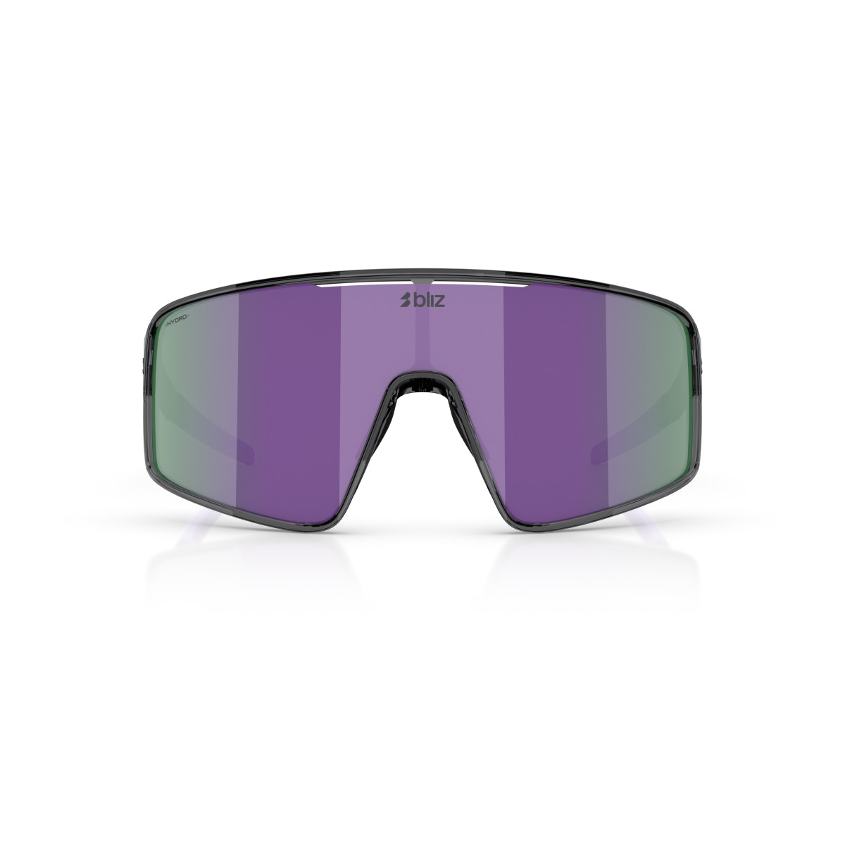 BLIZ P001 Small saulesbrilles | Crystal Black - Purple