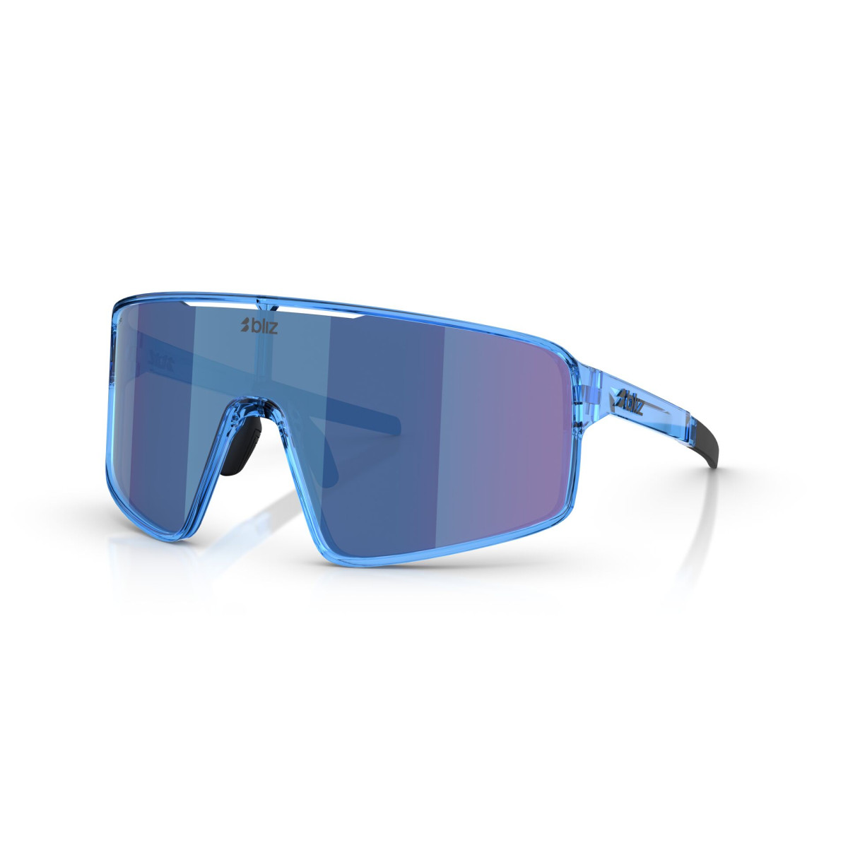 BLIZ P001 Small saulesbrilles | Transparent Blue - Smoke Blue Multicolour