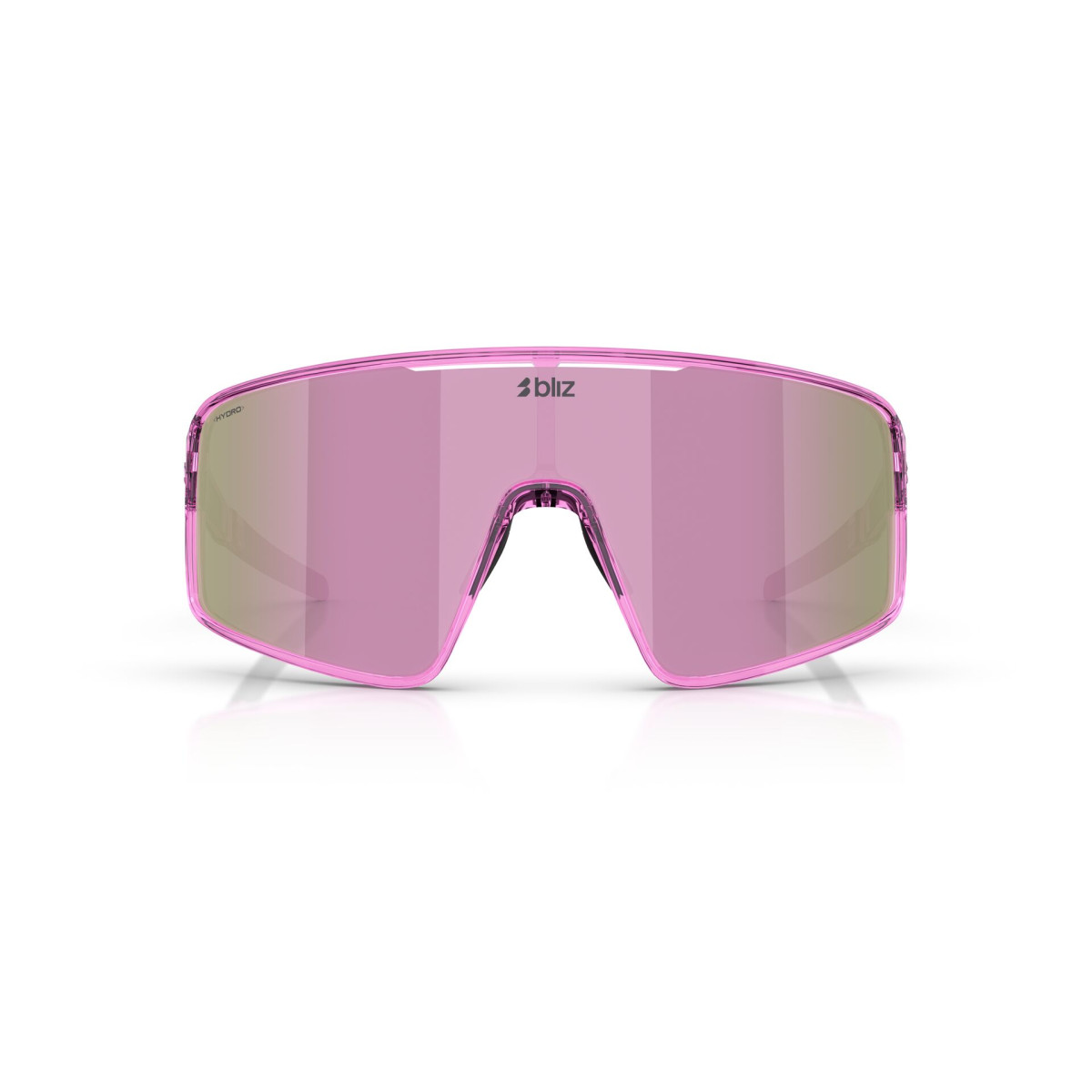 BLIZ P001 Small saulesbrilles | Transparent Pink - Brown Rose Multicolour