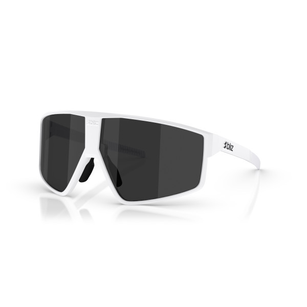 BLIZ P002 Small saulesbrilles | Matte White - Smoke